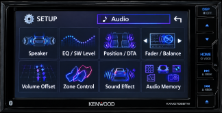 Kenwood KXMG706BTW